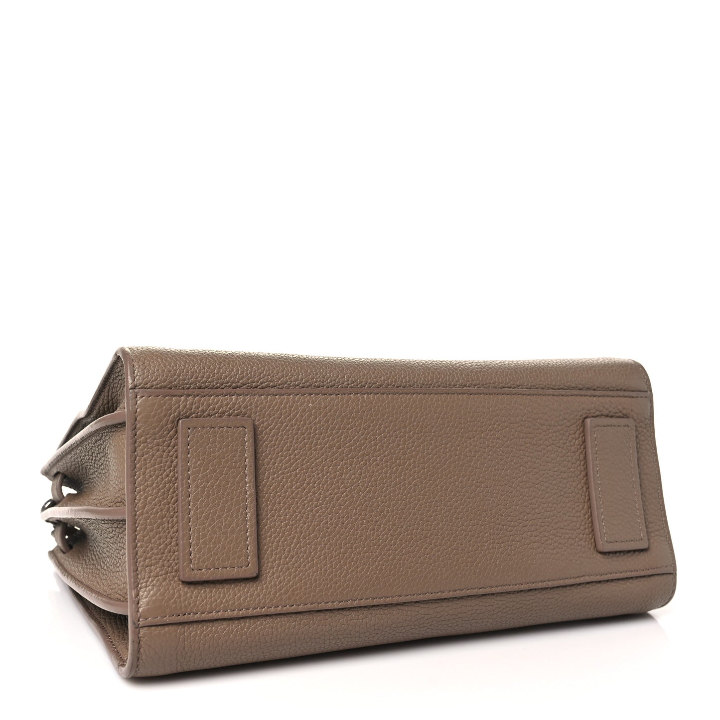 Grained Calfskin Baby Sac De Jour Souple Taupe