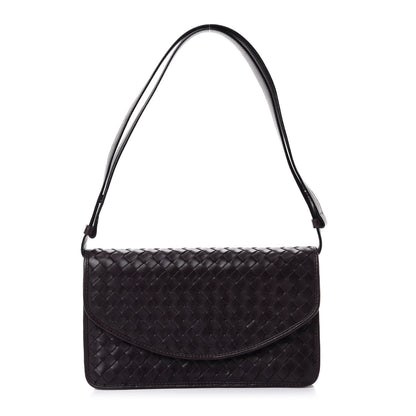 Bottega Veneta Nappa Intrecciato Shoulder Bag Quetsche 1 of 12