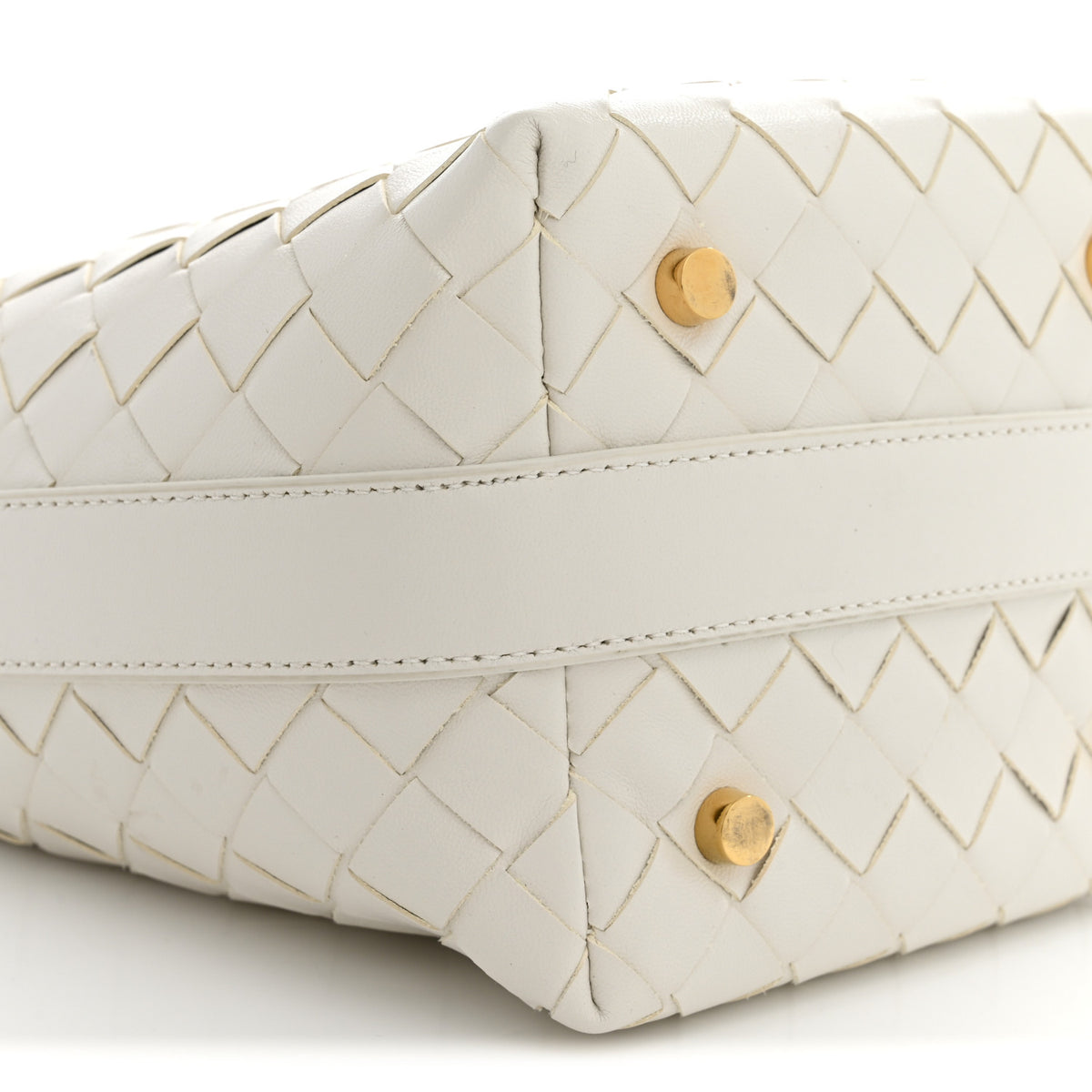 Nappa Intrecciato Heart Candy Wallace White