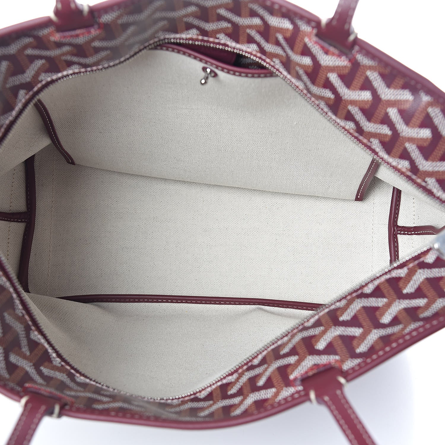 Goyard Goyardine Artois PM Burgundy 5 of 9