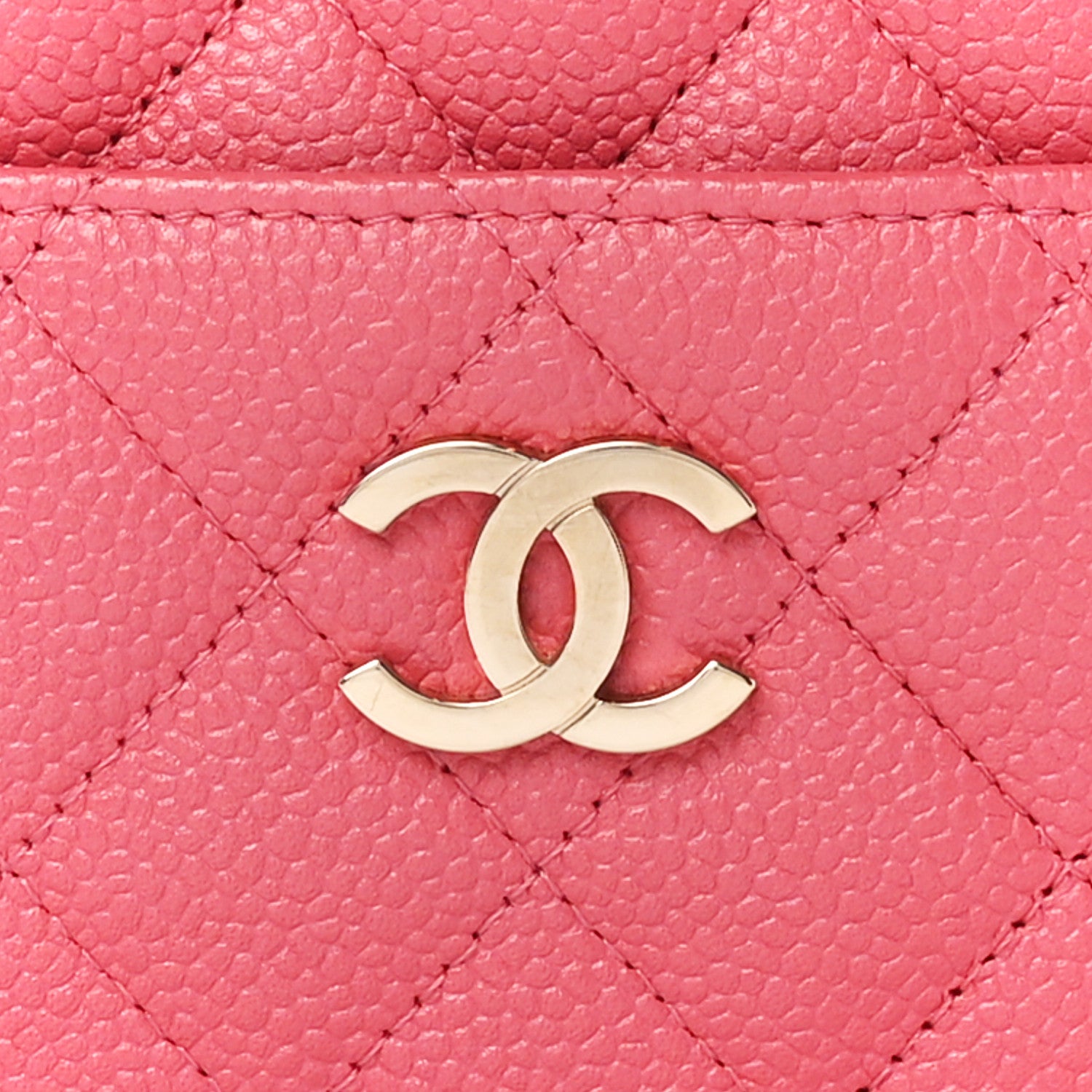 Chanel Iridescent Caviar Small Timeless Camera Case Coral 8 of 10