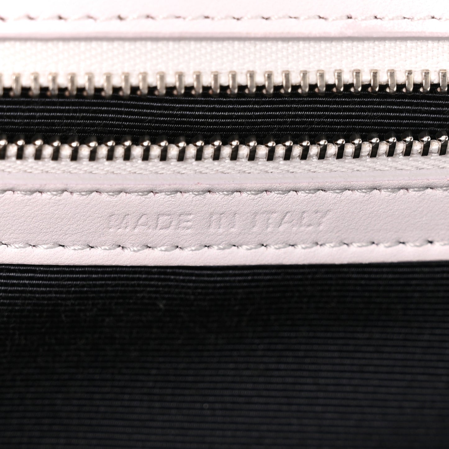 Calfskin Medium Diorama Flap Bag Off White