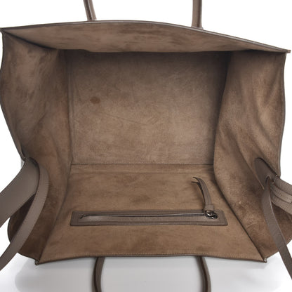 Celine Grained Calfskin Medium Phantom Luggage Taupe 5 of 7