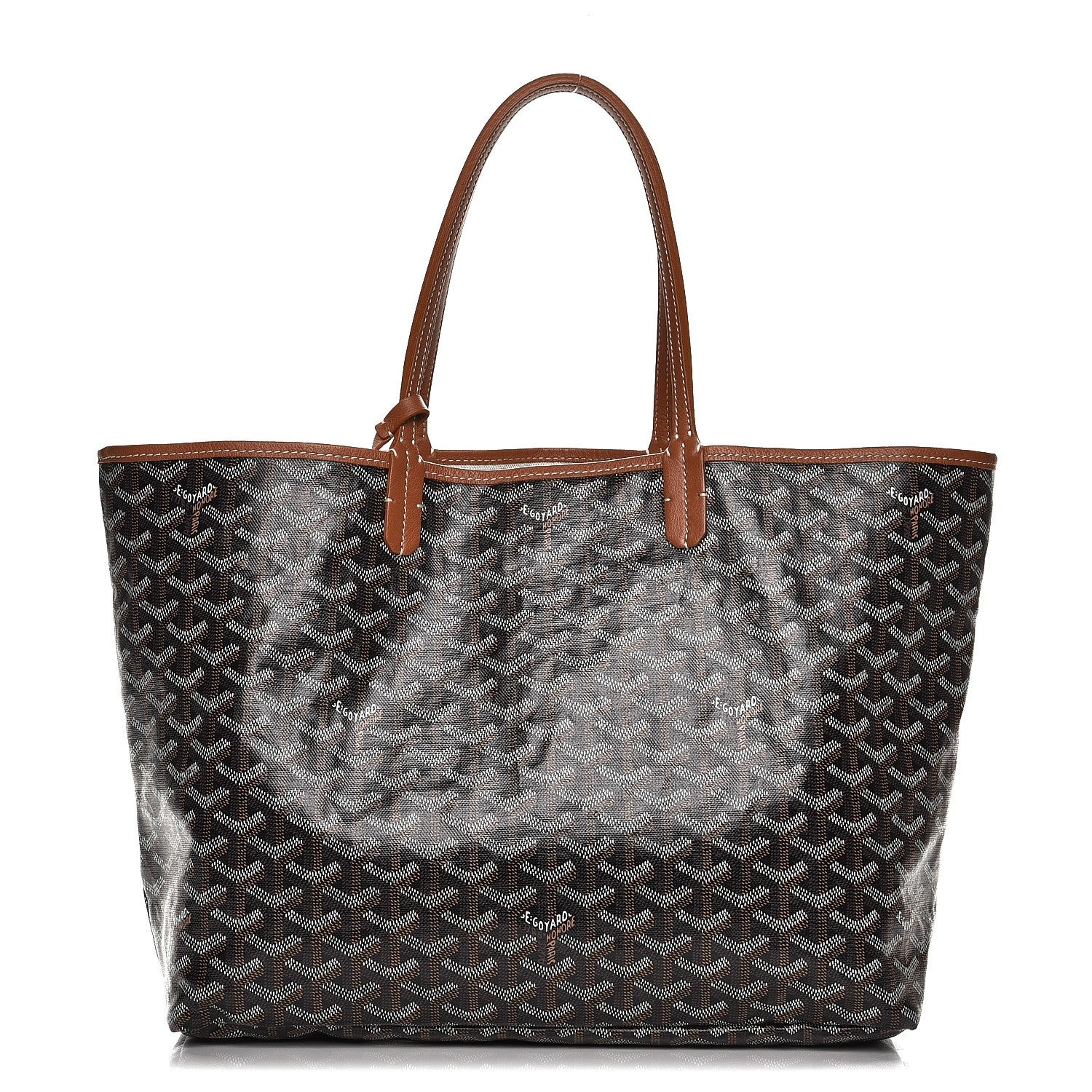 Goyard Goyardine Saint Louis PM Black Gold 1 of 8