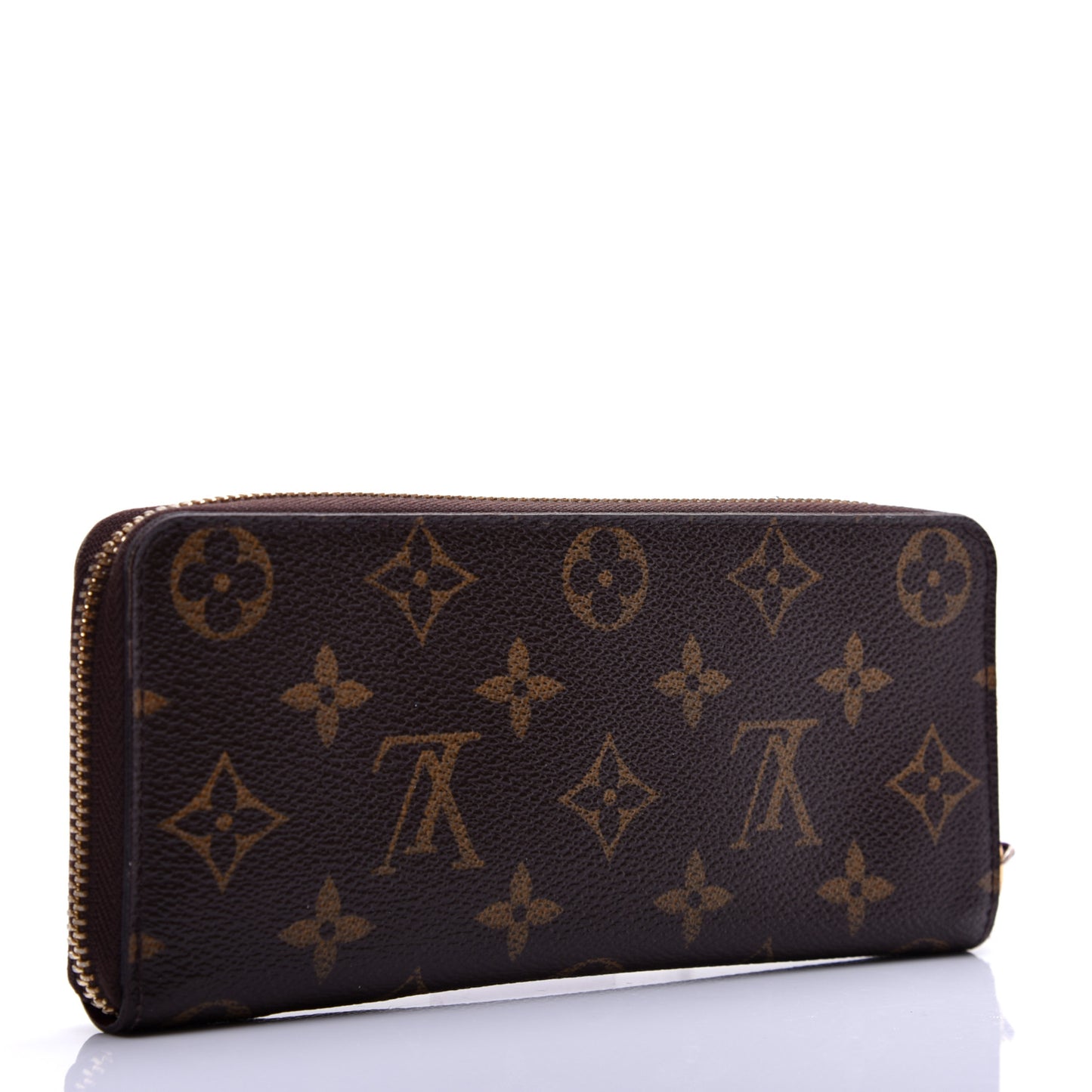 Monogram Clemence Wallet Fuchsia
