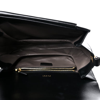 Gucci Azalea Calfskin Small Sylvie 1969 Flap Messenger Bag Black 5 of 11