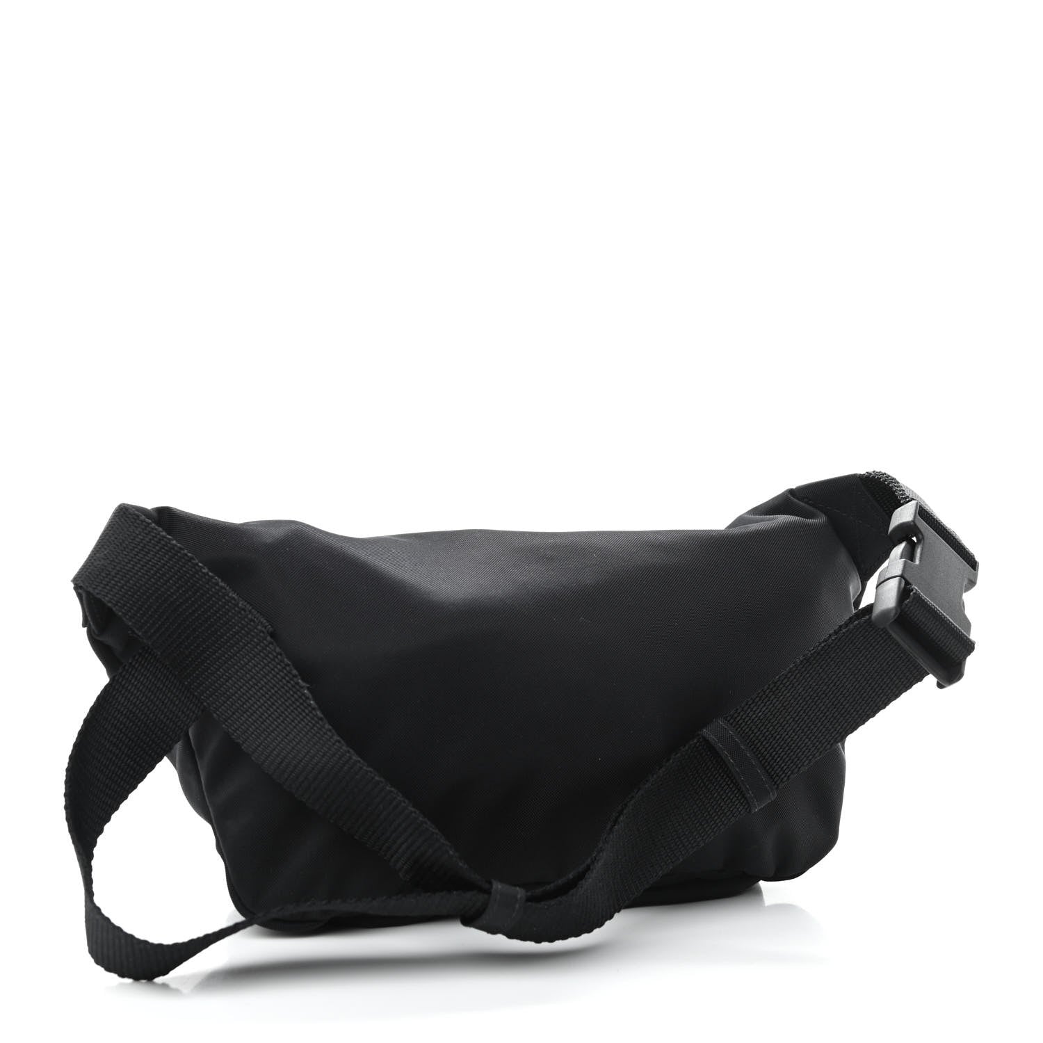 Balenciaga Recycled Sport Nylon Logo Embroidered Wheel Beltpack Black Green Fluo 3 of 10