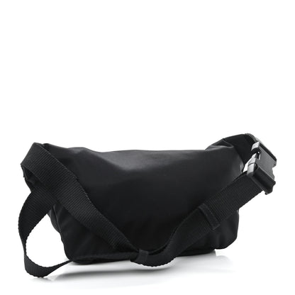 Balenciaga Recycled Sport Nylon Logo Embroidered Wheel Beltpack Black Green Fluo 3 of 10