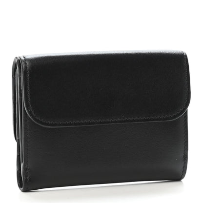 Chloe Shiny Calfskin C Small Wallet Black 4 of 4