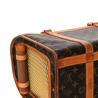 Louis Vuitton Monogram Sac Chien 40 Pet Carrier 11 of 20