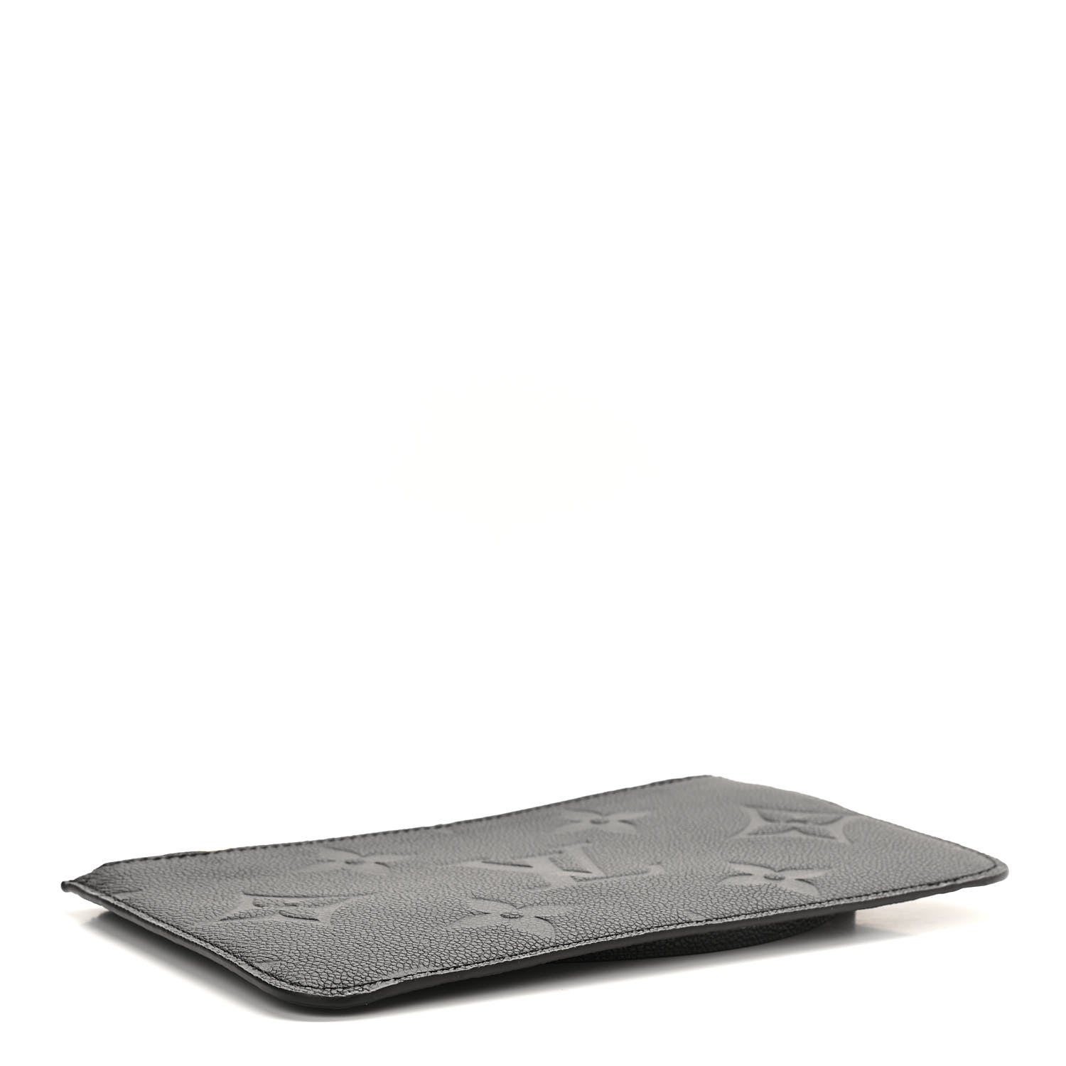 Louis Vuitton Empreinte Monogram Giant Neverfull MM Pochette Black 4 of 10