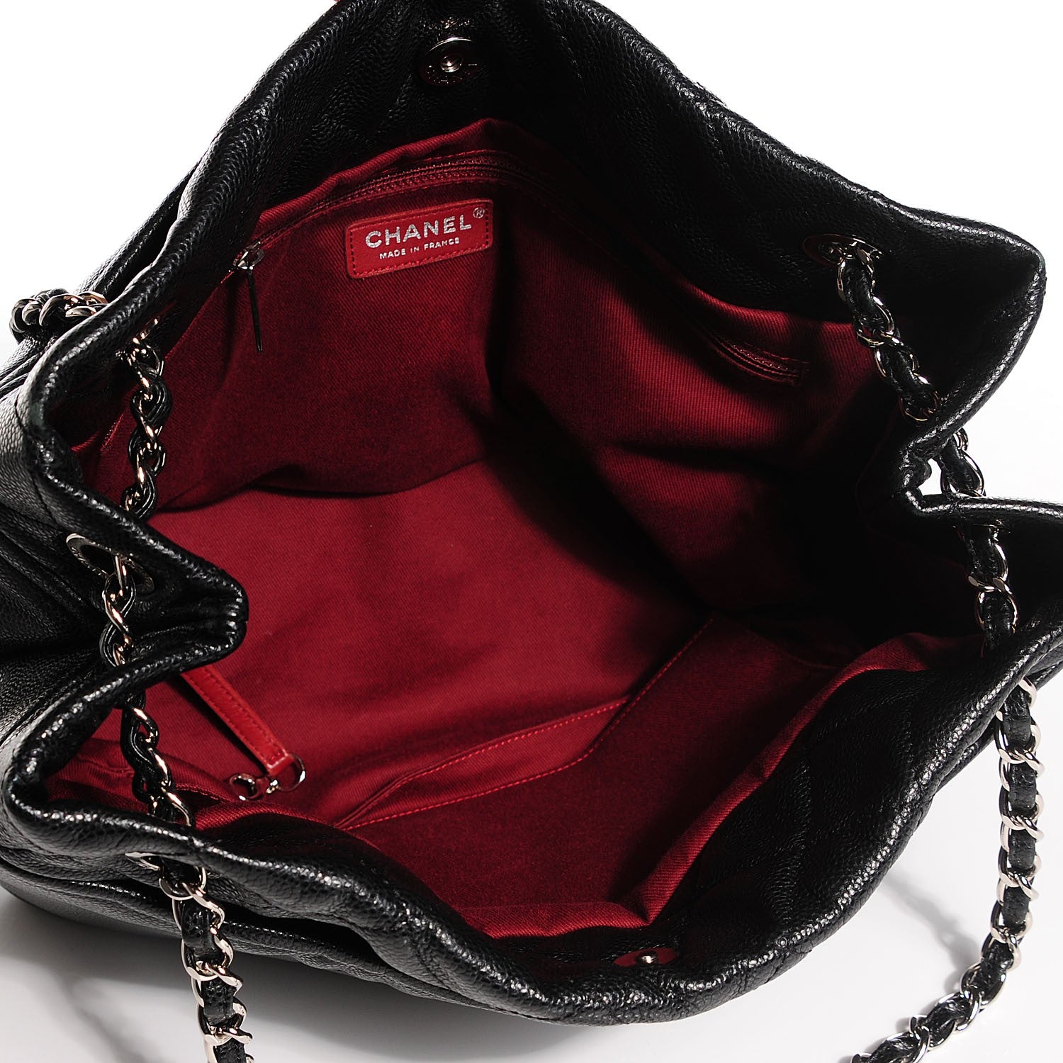 Chanel Caviar CC Timeless Soft Tote Black 5 of 7