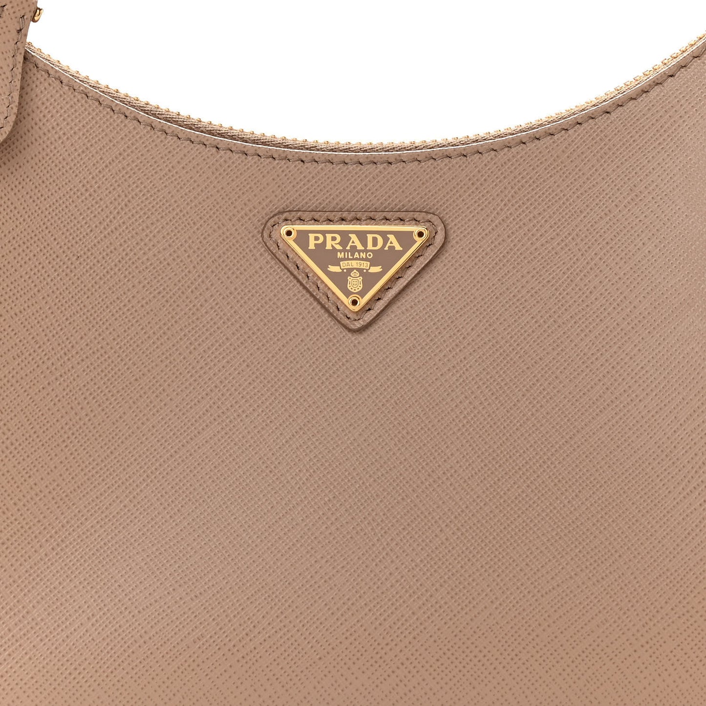 Saffiano Re-Edition 2005 Shoulder Bag Cammeo Beige