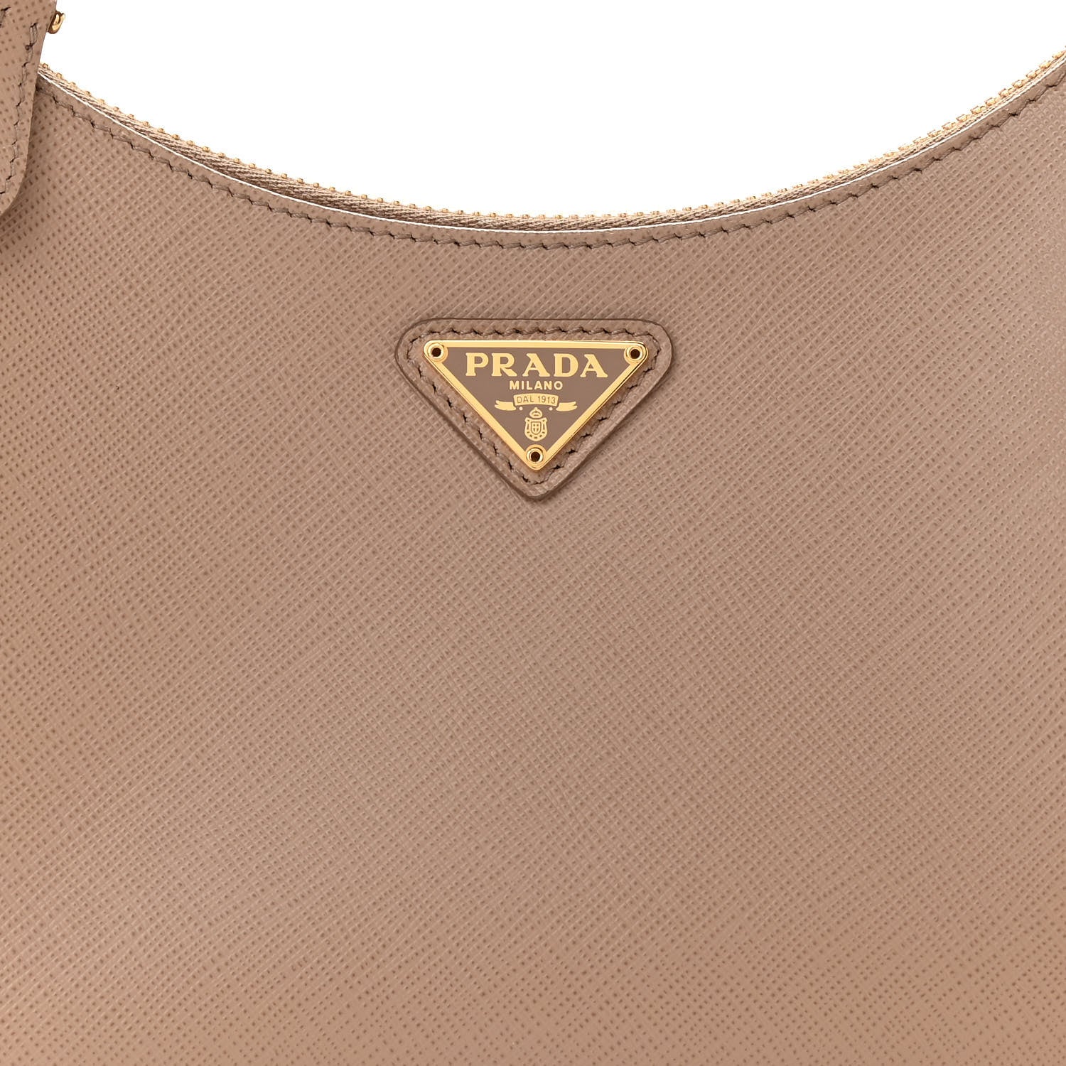 Prada Saffiano Re-Edition 2005 Shoulder Bag Cammeo Beige 7 of 10