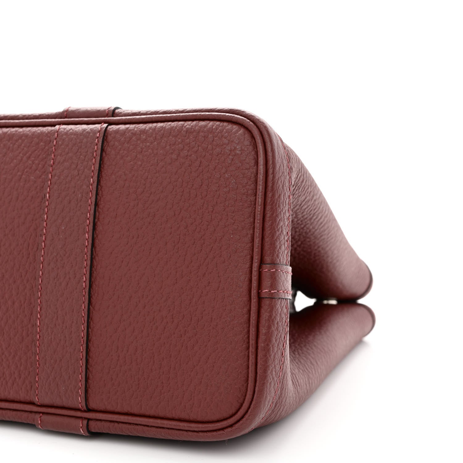 Hermes Vache Country Garden Party 30 TPM Rouge H 10 of 10