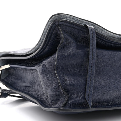Prada Glace Calf Etiquette Flap Inchiostro Astrale 9 of 10