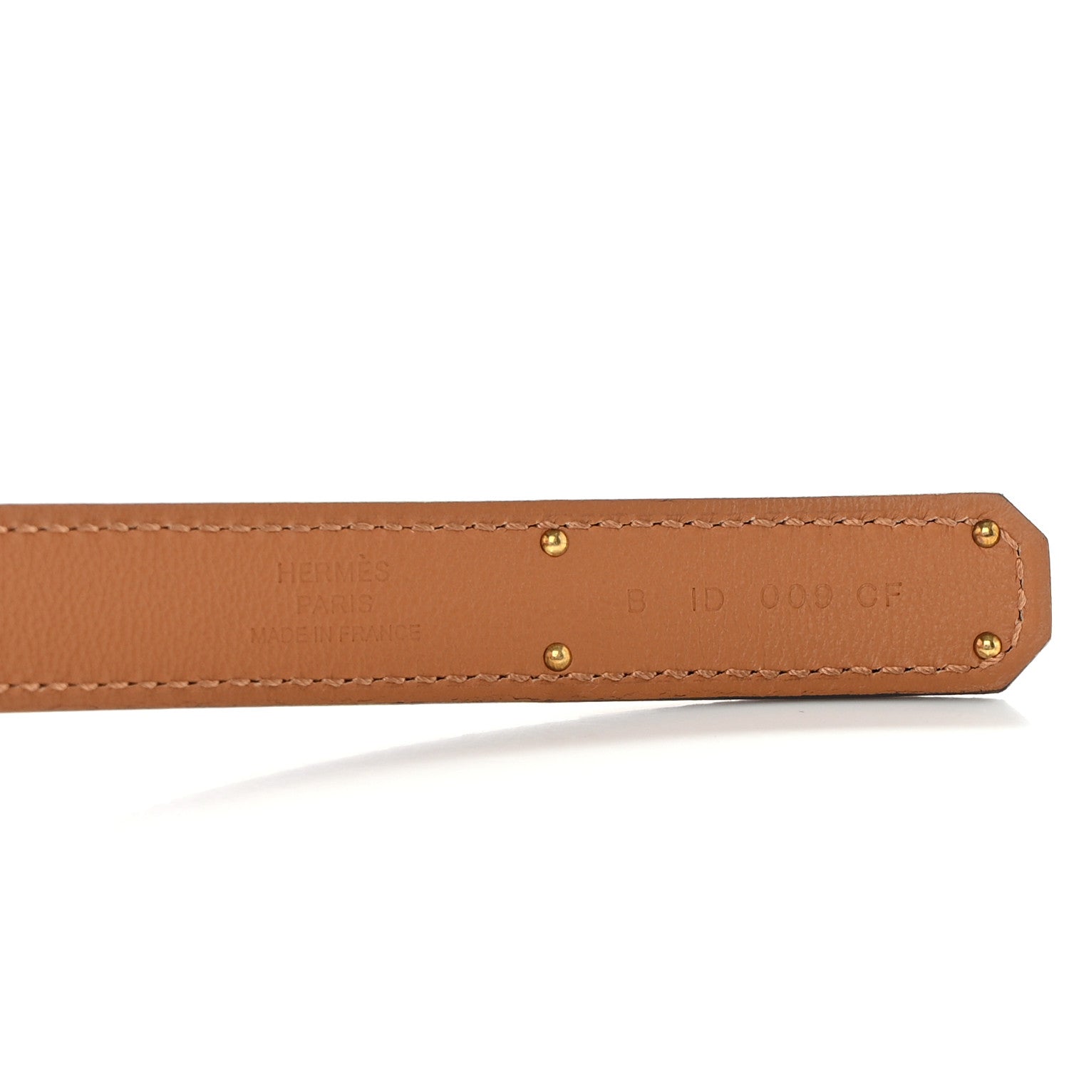 Hermes Epsom Kelly Belt Gold 3 of 4