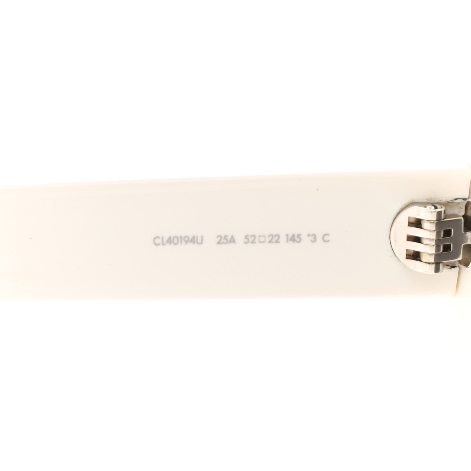 Celine Acetate Triomphe 01 Sunglasses CL 40194U White 5 of 7