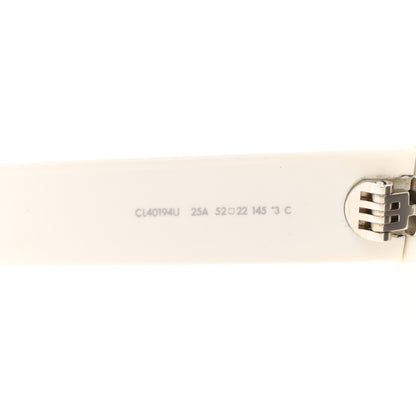 Celine Acetate Triomphe 01 Sunglasses CL 40194U White 5 of 7