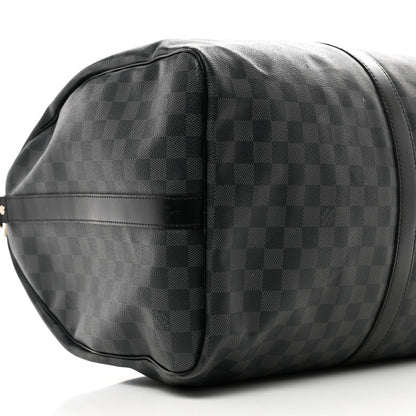Louis Vuitton Damier Graphite Keepall Bandouliere 55 6 of 8