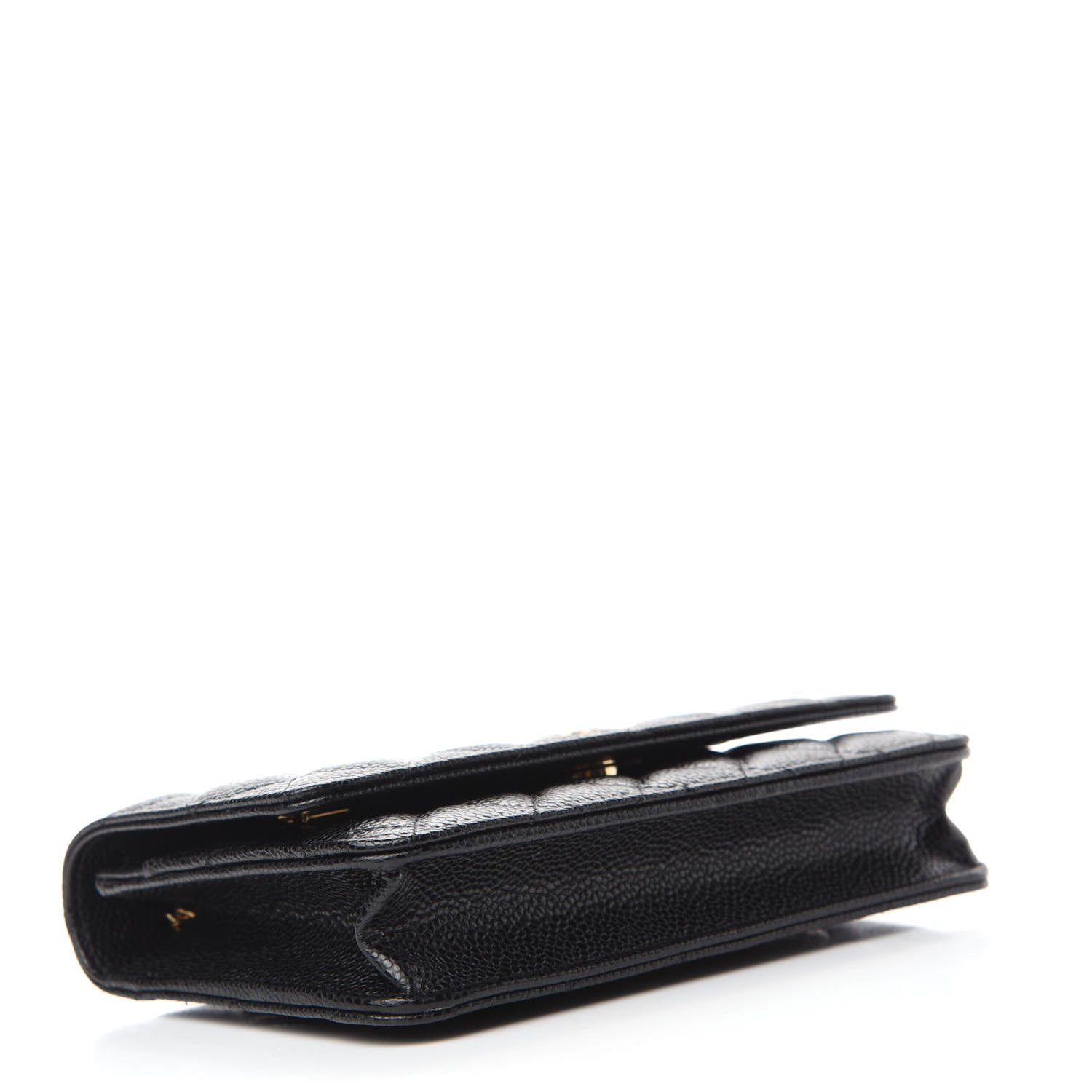 Chanel Caviar Quilted Wallet On Chain WOC Black 4 of 12