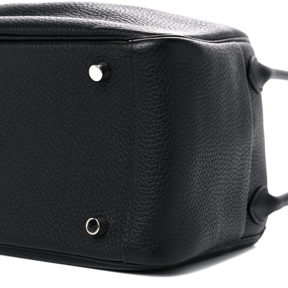 Hermes Taurillon Clemence Lindy 26 Black 8 of 9