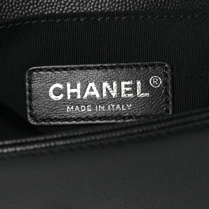 Chanel Caviar Quilted Small Boy Flap So Black 6 of 14