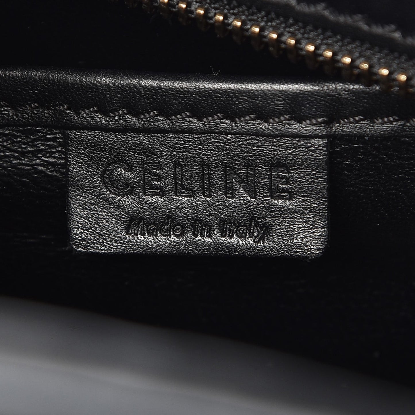 Smooth Calfskin Nano Luggage Black