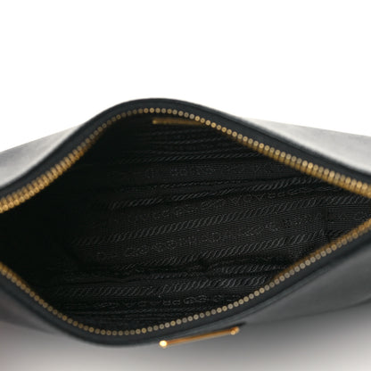 Prada Saffiano Lux Re-Edition 2005 Shoulder Bag Black 5 of 11