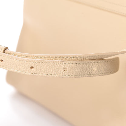 Balenciaga Grained Calfskin Le Dix Small Soft Cartable Blanc Creme 11 of 12
