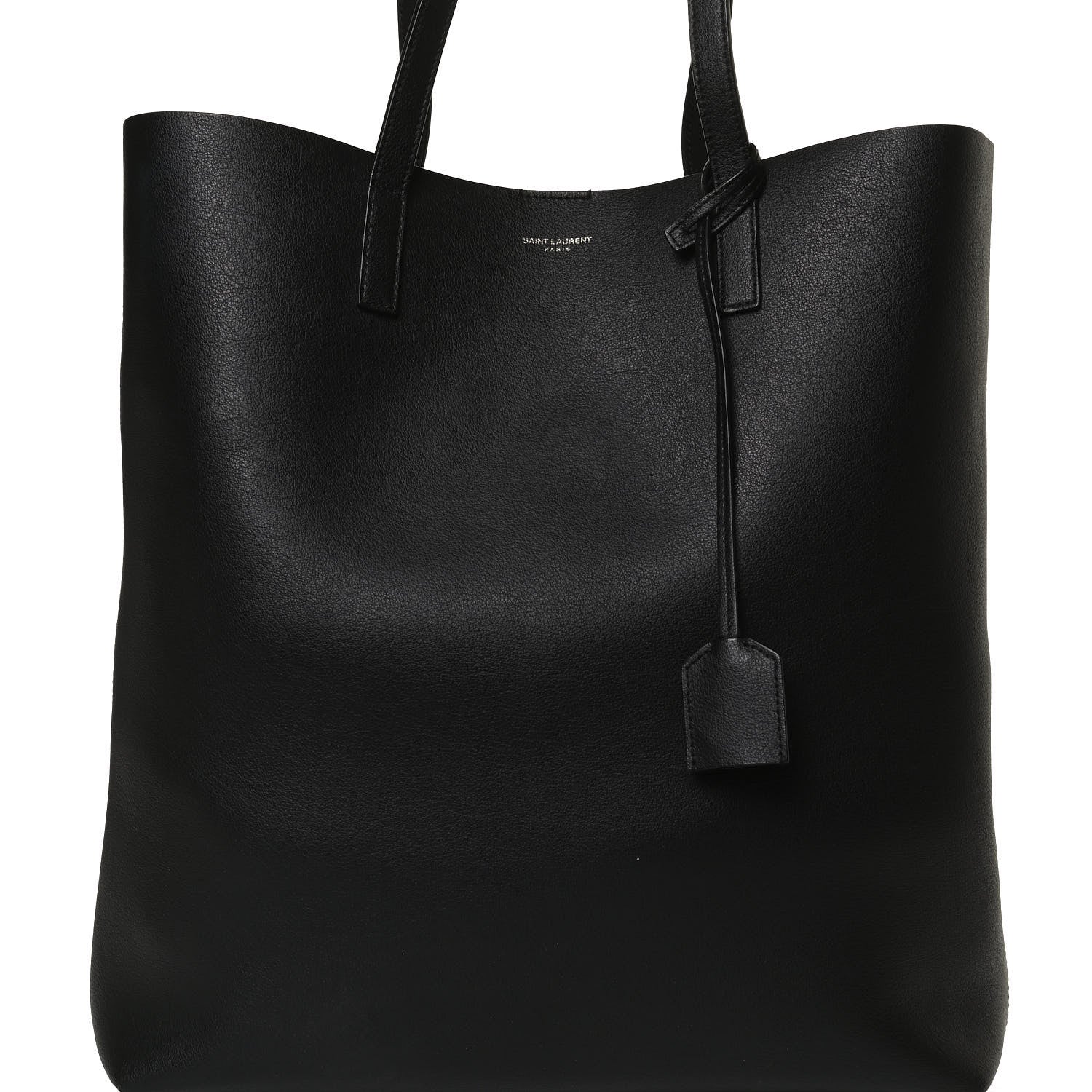 Saint Laurent Calfskin Medium Shopping Tote Black 8 of 14