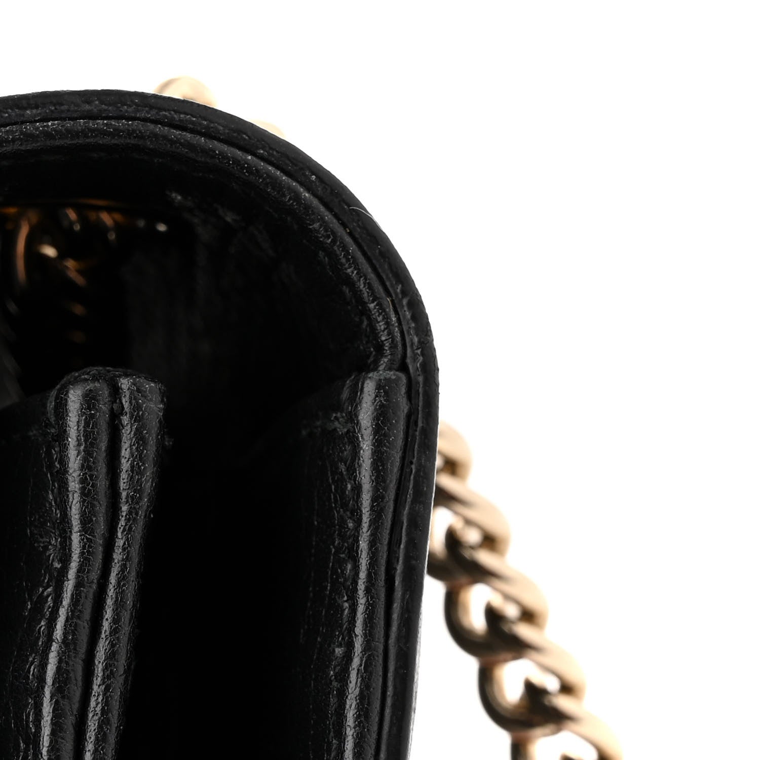 Gucci Dollar Calfskin Small Interlocking G Shoulder Bag Black 12 of 12