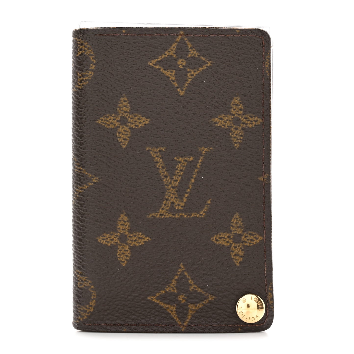 Monogram Credit Card Photo Holder
