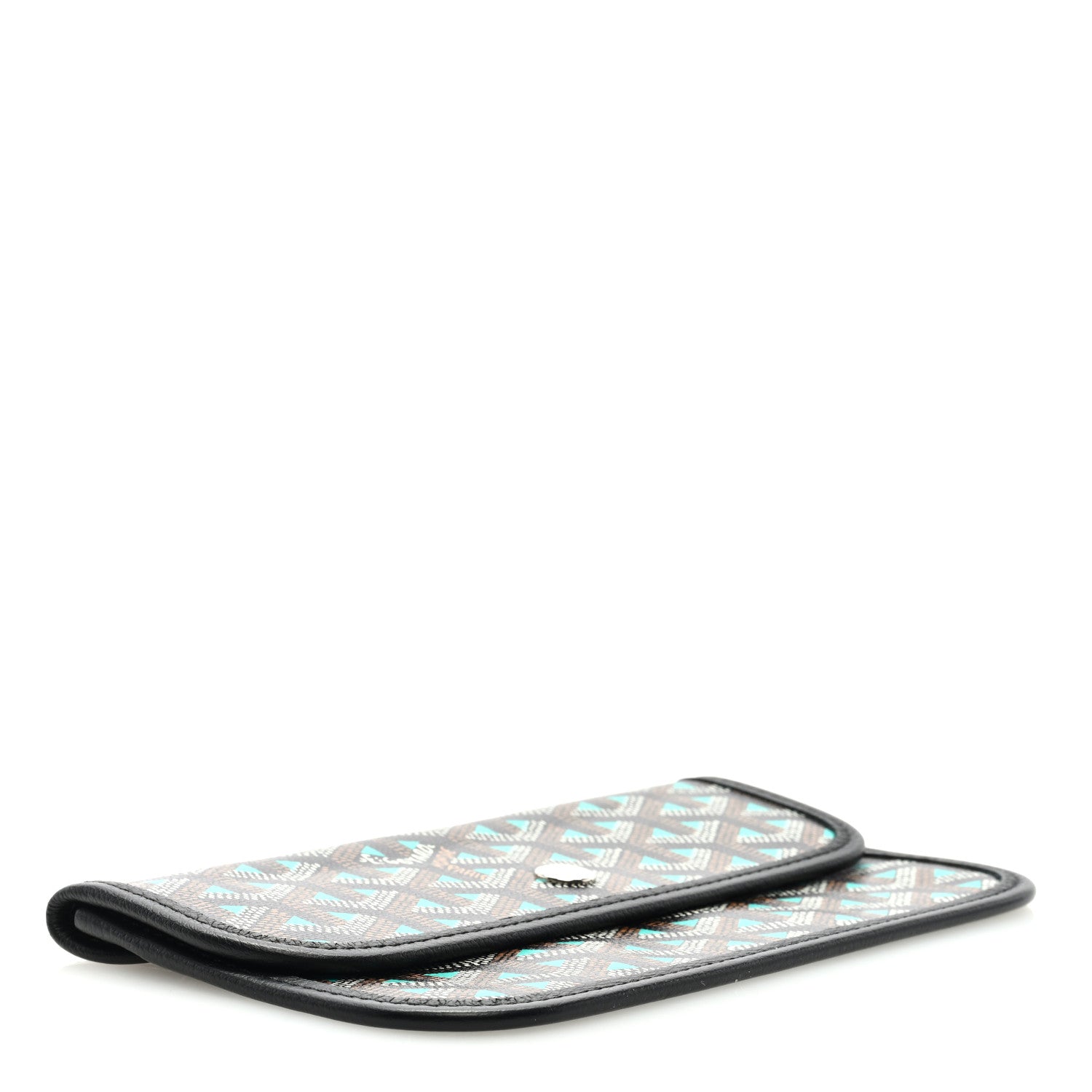 Goyard Goyardine Pouch Claire Voie Black Blue 4 of 6