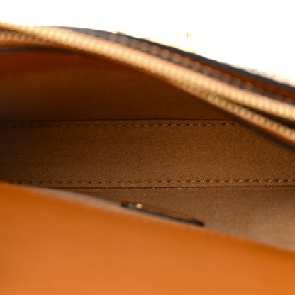 MCM Visetos Small Millie Crossbody Bag Cognac 5 of 11