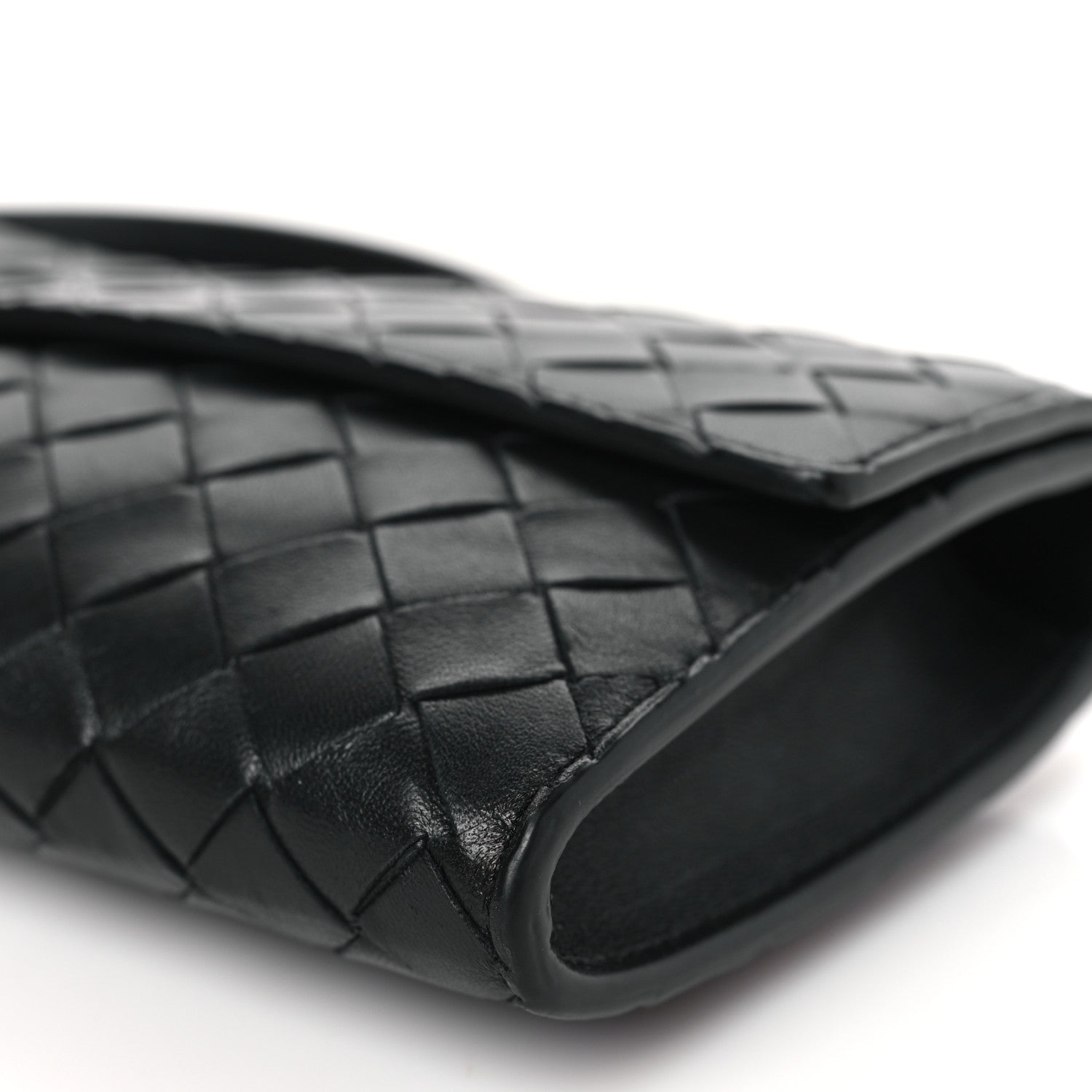 Bottega Veneta Nappa Intrecciato Long Andiamo Top Handle Clutch Fondant 9 of 9