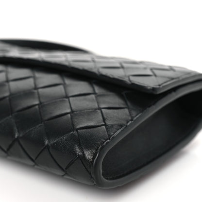 Bottega Veneta Nappa Intrecciato Long Andiamo Top Handle Clutch Fondant 9 of 9