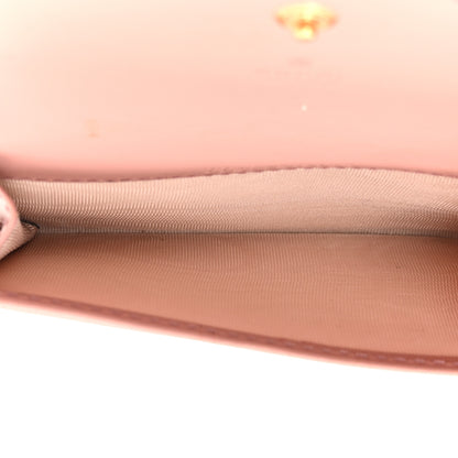 Gucci Calfskin Jumbo GG Embossed Snap Wallet Soft Pink 5 of 11