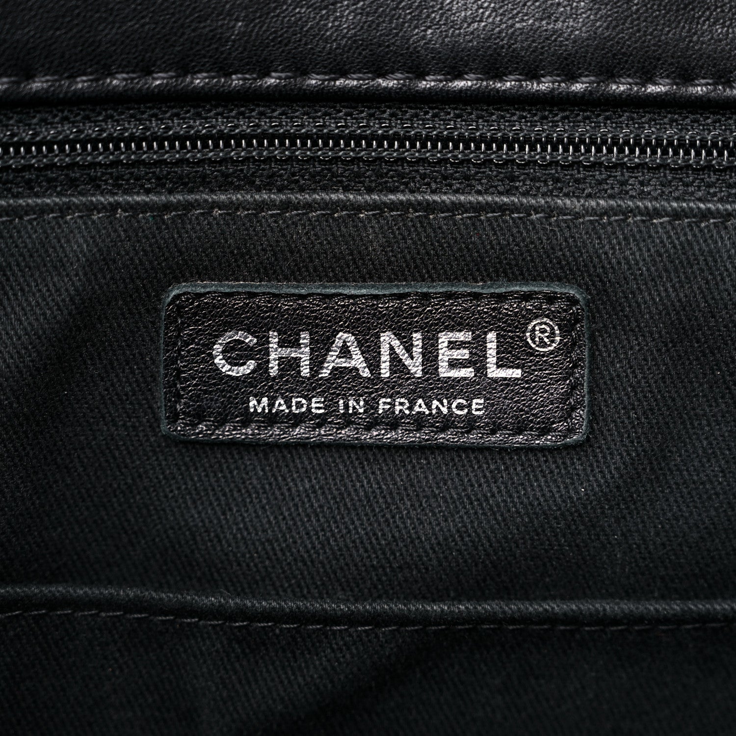 Chanel Lambskin Quilted Messenger Bag Black 5 of 21