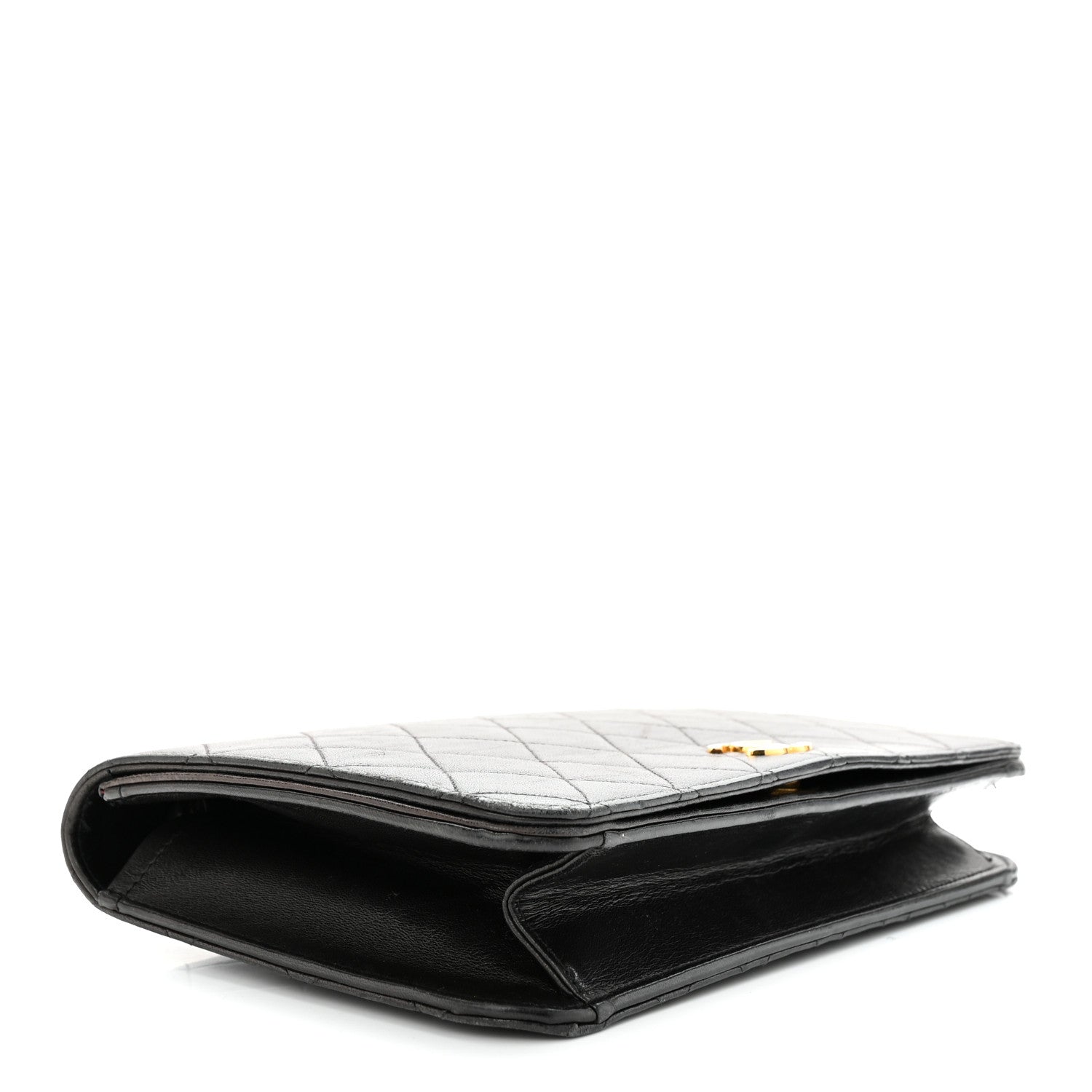 Chanel Lambskin Quilted Small Single Flap Black 4 of 13