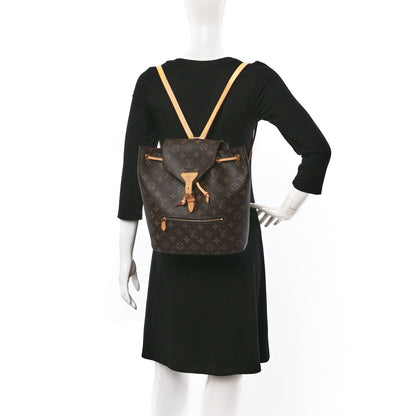 Louis Vuitton Monogram Montsouris NM Backpack 2 of 8