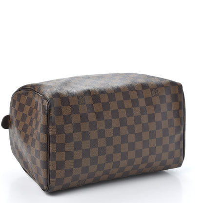 Louis Vuitton Damier Ebene Speedy 30 3 of 8