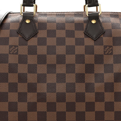 Louis Vuitton LOUIS VUITTON Damier Ebene Speedy Bandouliere 30 8 of 10