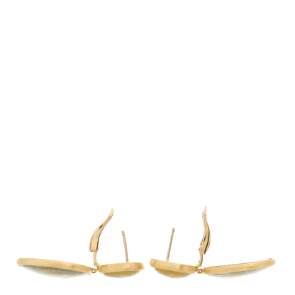 Marco Bicego 18K Yellow Gold Yellow Green Sapphire Drop Earrings 3 of 4