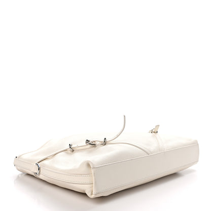 Givenchy Tumbled Calfskin Medium Voyou Bag Ivory 4 of 10
