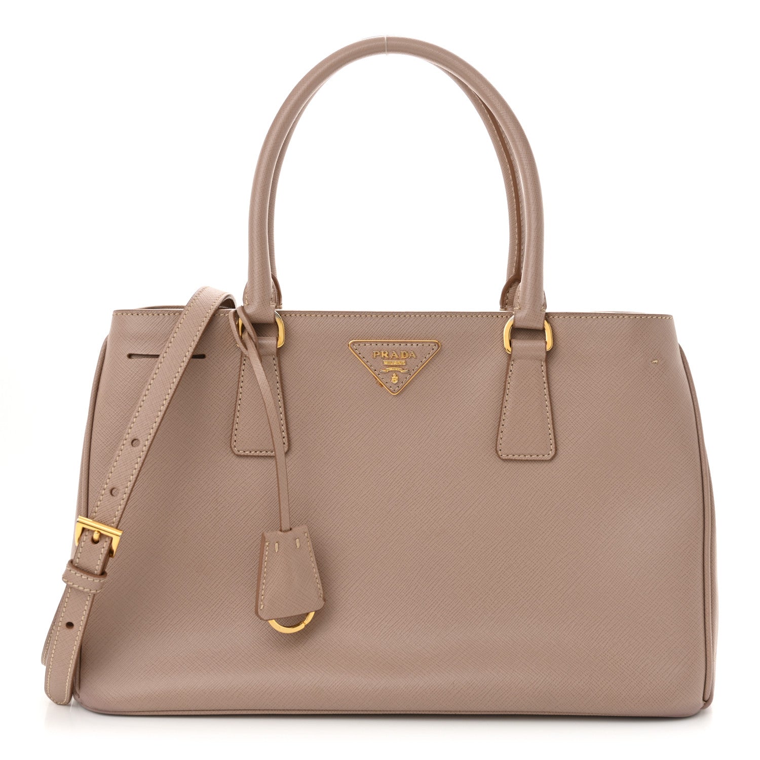 Prada Saffiano Medium Galleria Double Zip Tote Cammeo 1 of 14