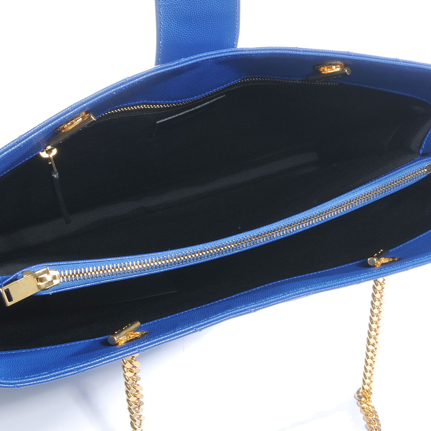 Matelasse Chevron Cassandre Shopper Royal Blue
