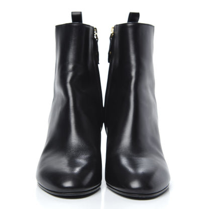 Louis Vuitton Lambskin Upstage Ankle Boots 36 Black 2 of 9