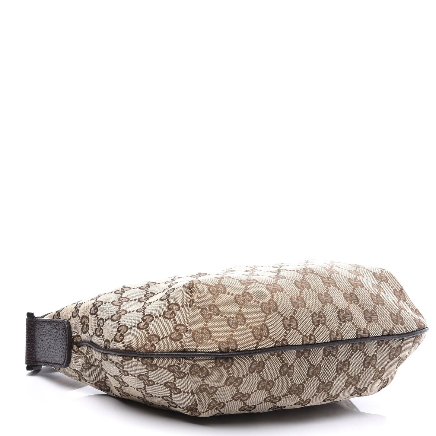 Monogram Medium Half Moon Hobo Dark Brown