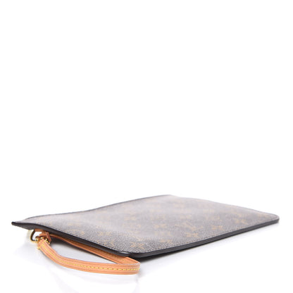 Louis Vuitton Monogram Neverfull MM GM Pochette Turquoise 4 of 7